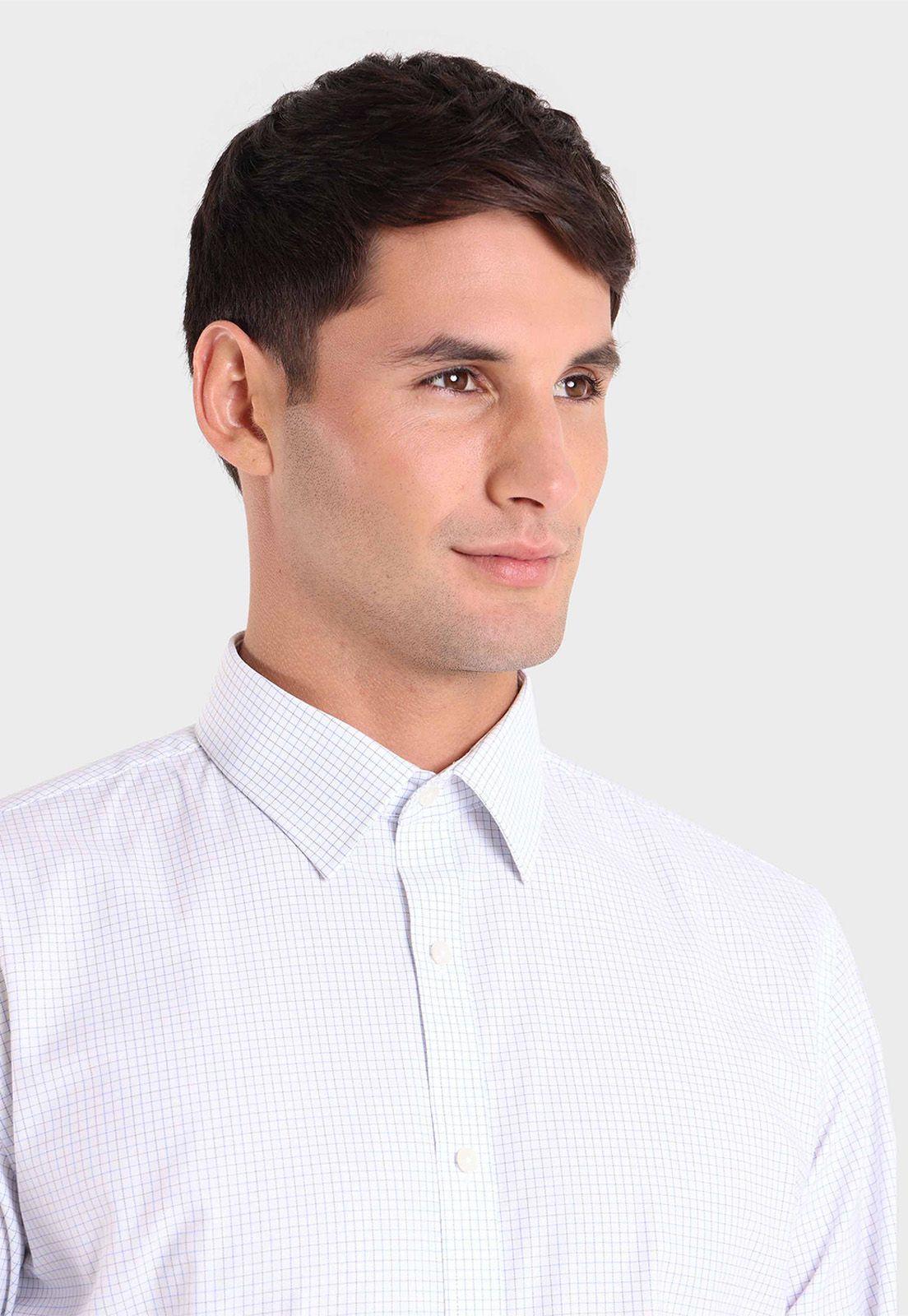 Camisa Formal Spandex Cuadritos Arrow-3