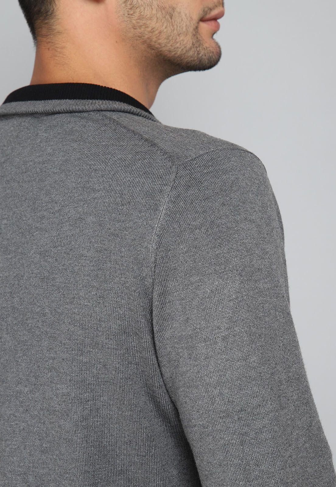 Sweater Manga Larga Arrow SW31044GR-4