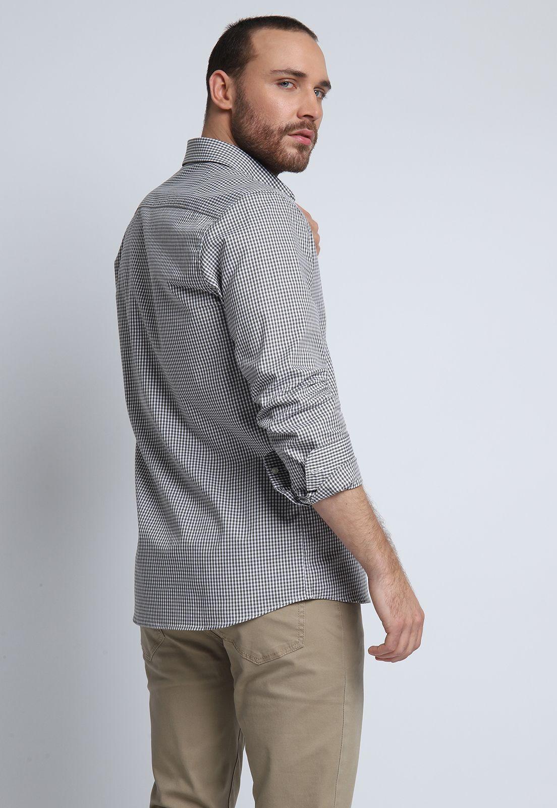 Camisa Oxford A Cuadros Arrow-1