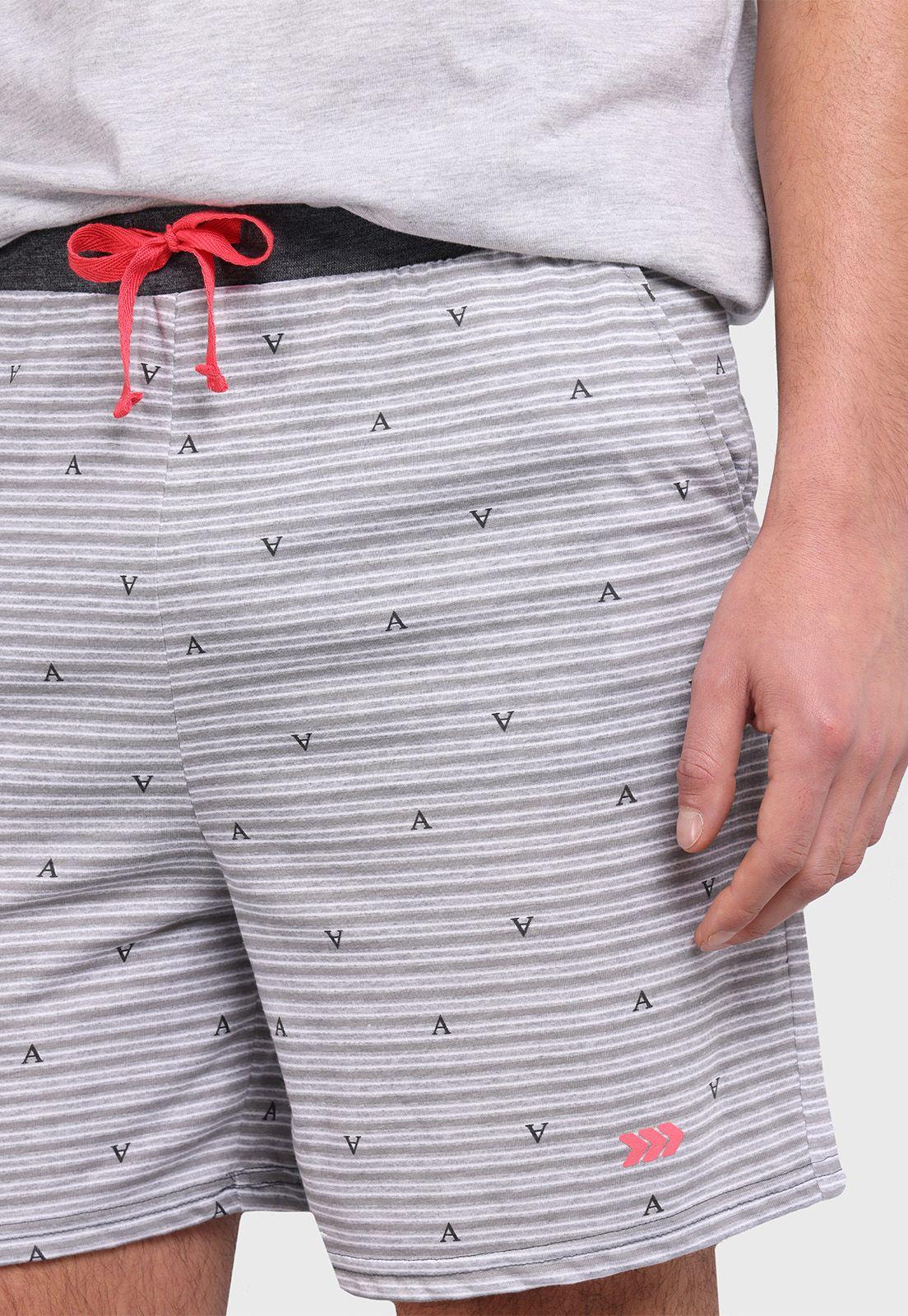 Pijama Corto Cuello En V Arrow-3