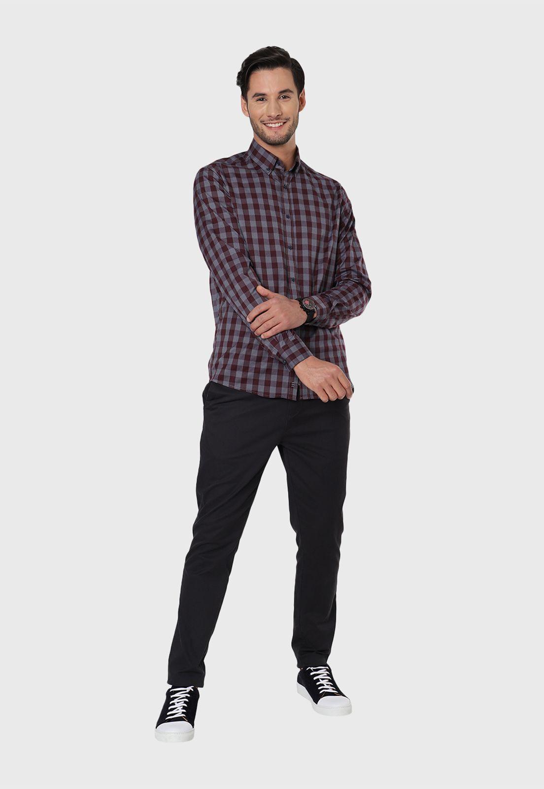 Camisa A Cuadros Spandex Arrow-4