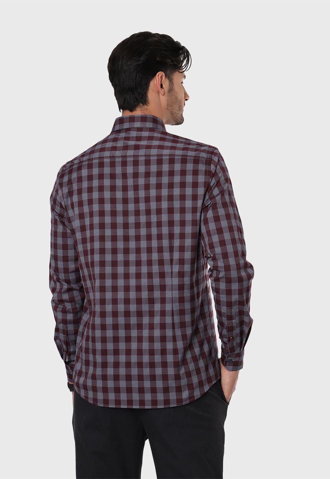 Camisa A Cuadros Spandex Arrow-2