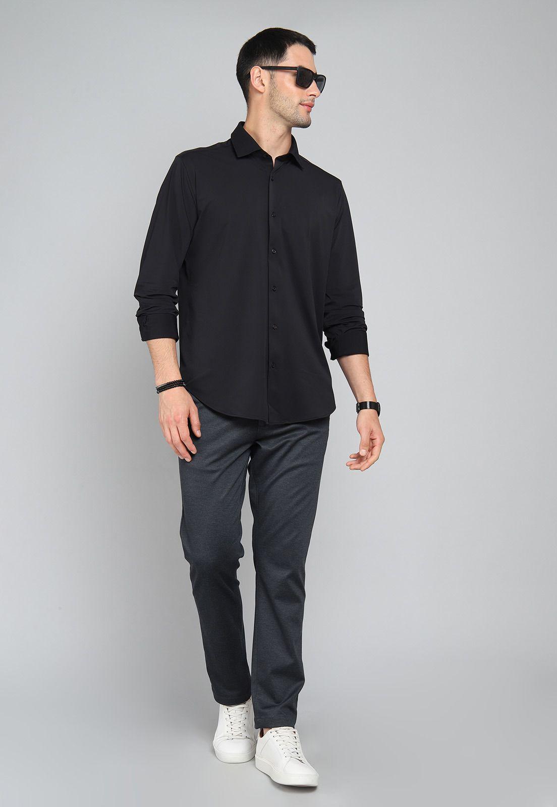 Camisa Lisa Ultra Spandex Arrow CM3092SNE-4