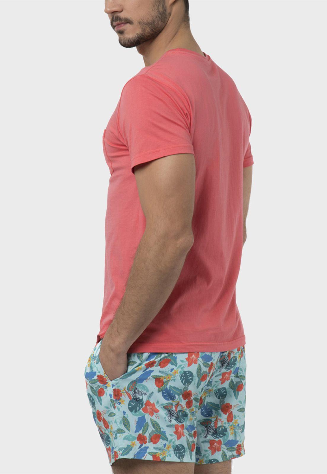 Polera Cuello Redondo Manga Corta-1