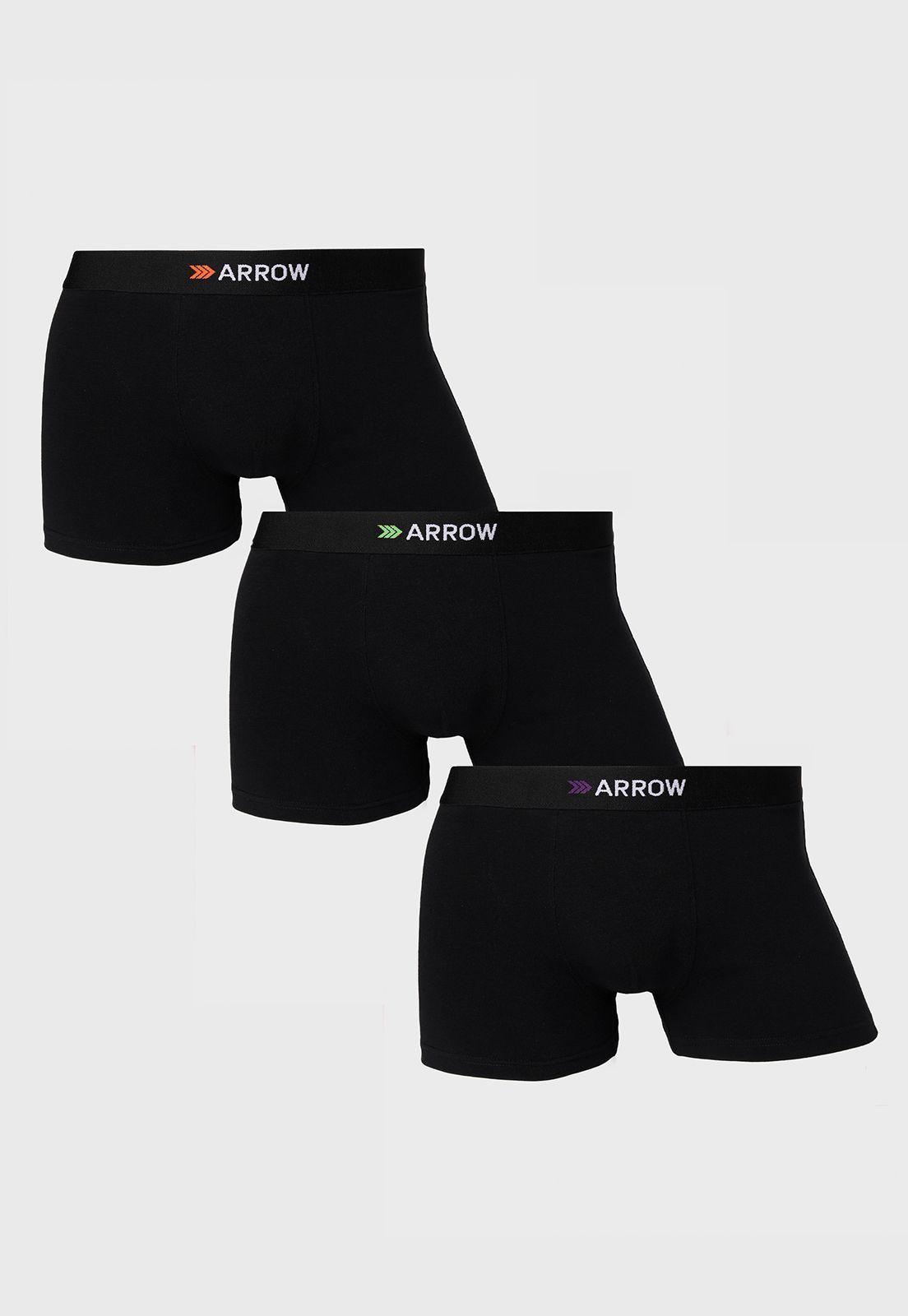 Boxer 3 Unidades Liso Arrow-0