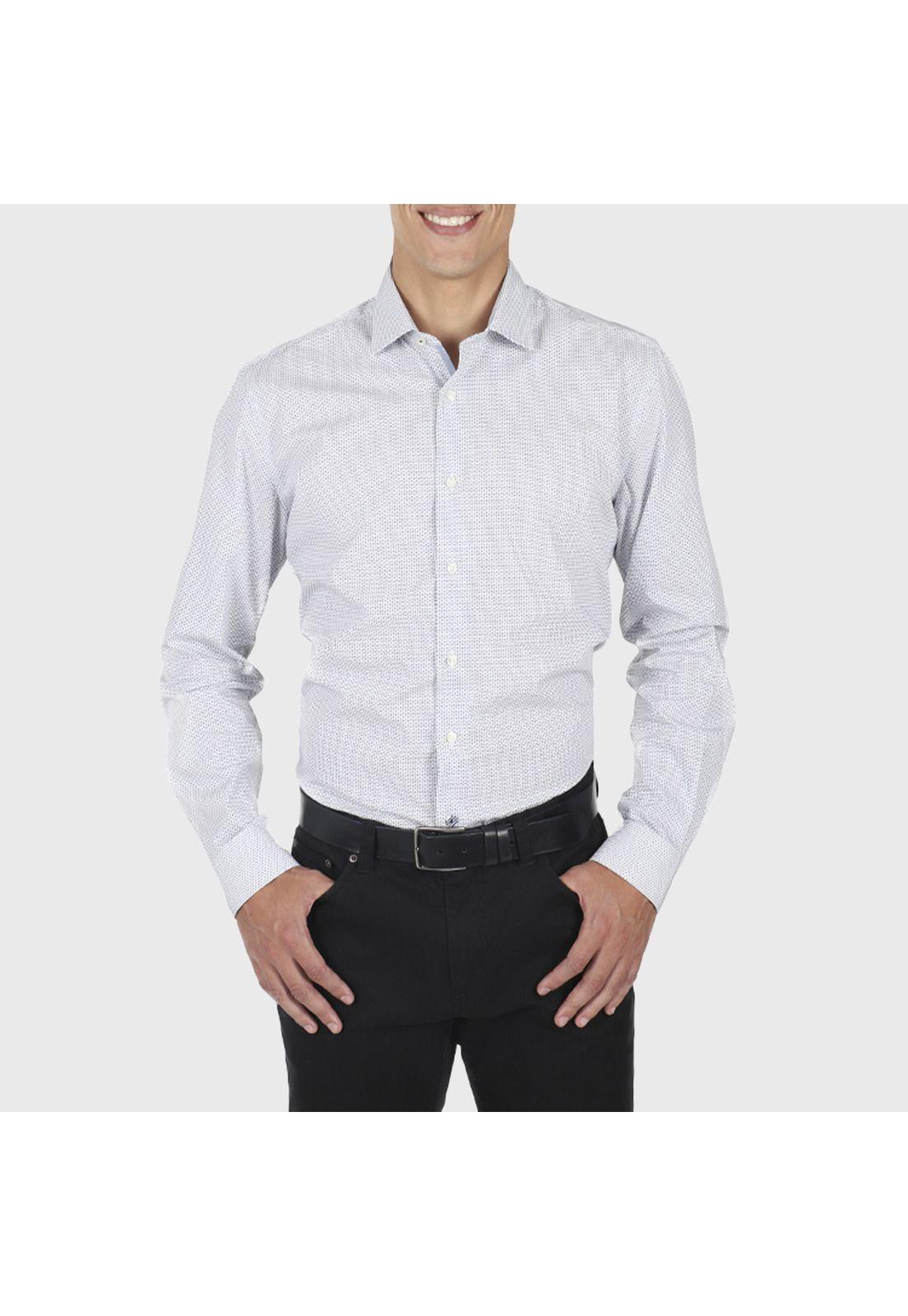 Camisa Print Corazón Manga Larga-0