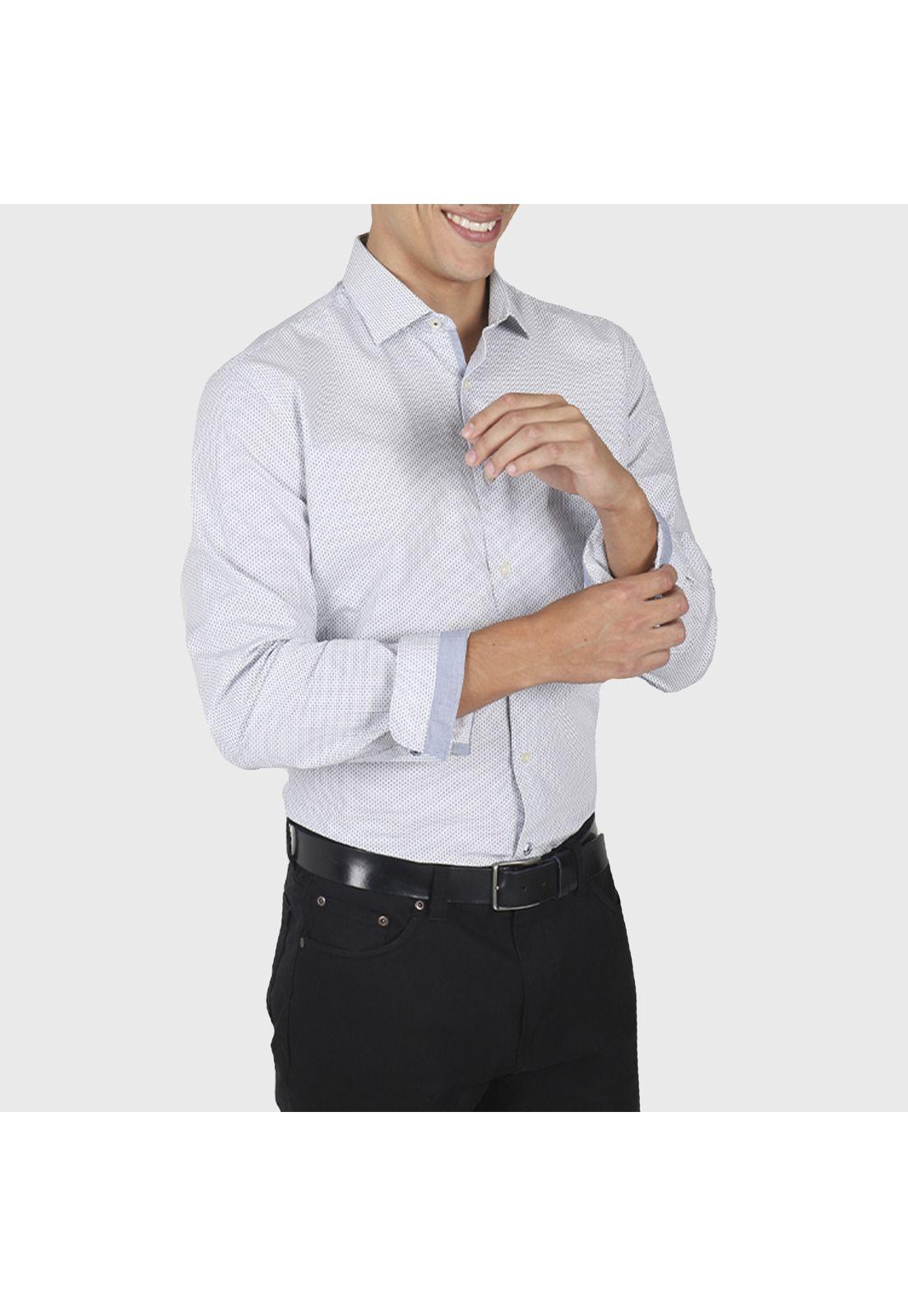 Camisa Print Corazón Manga Larga-2