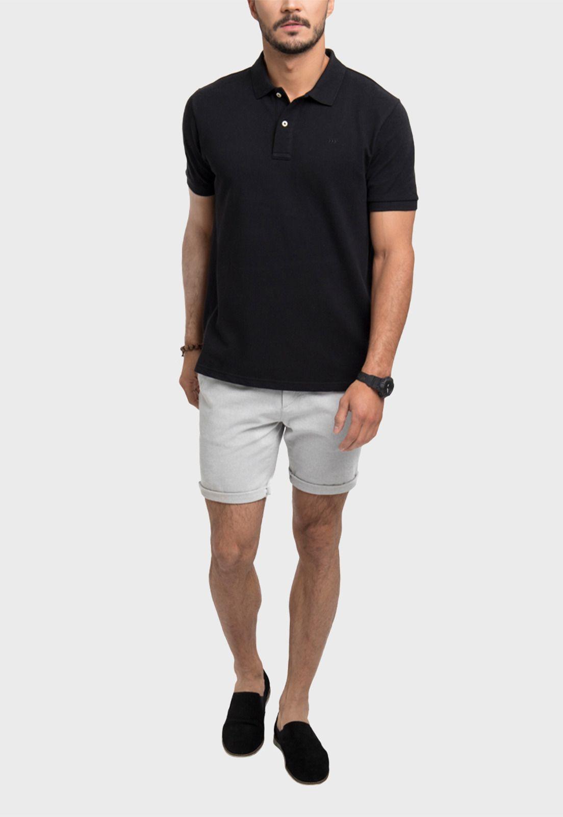 Polera Piqué Básica Manga Corta-3