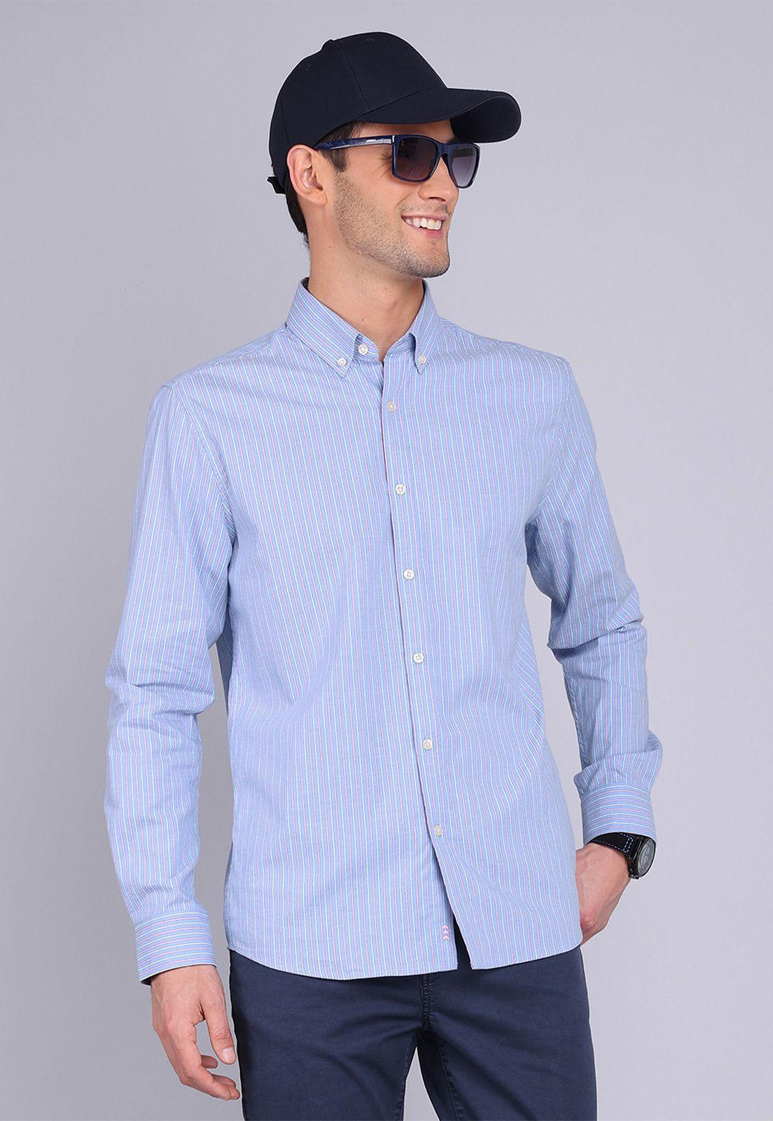 Camisa Oxford Manga Larga Arrow CM3043SMU-0