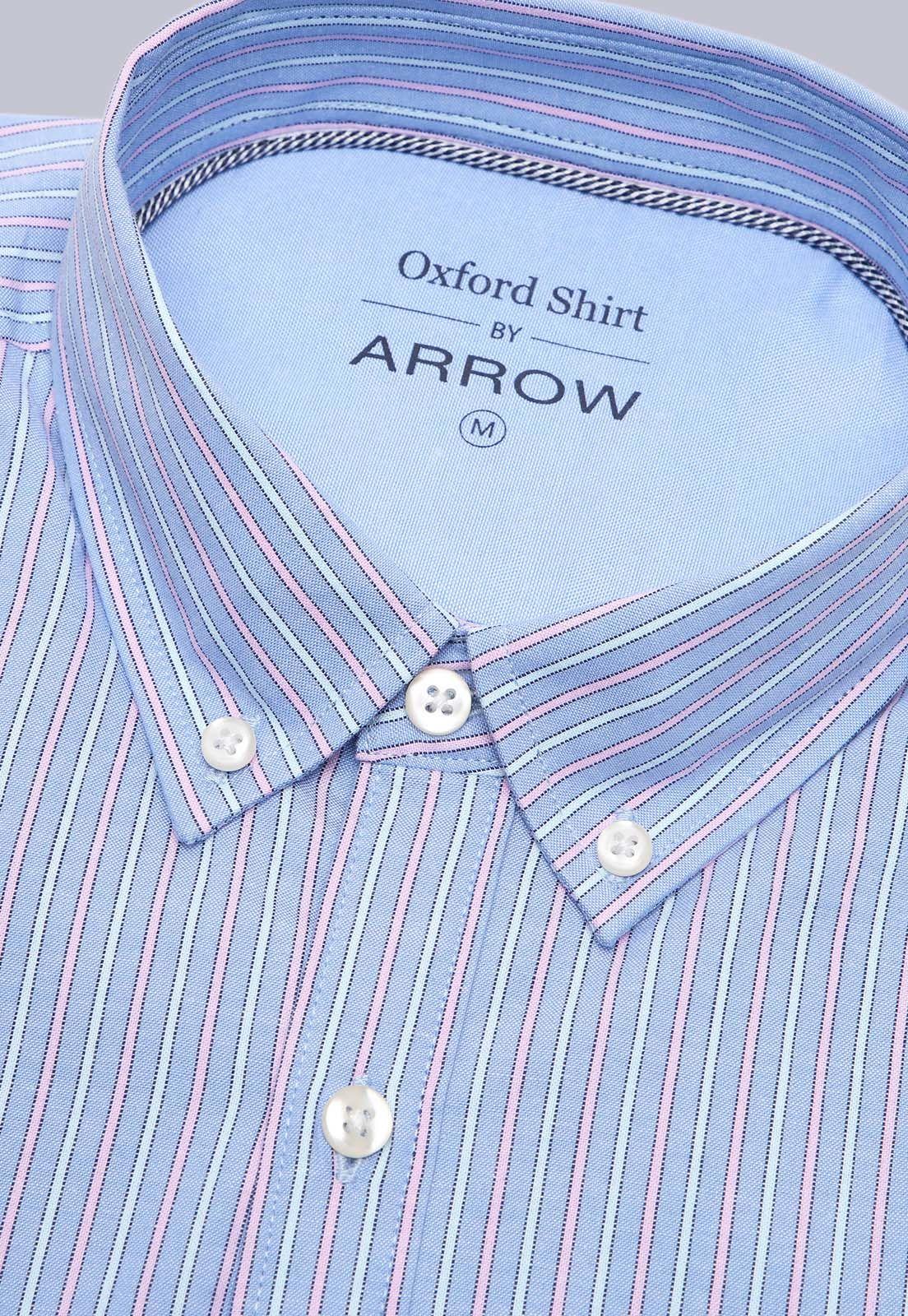 Camisa Oxford Manga Larga Arrow CM3043SMU-5