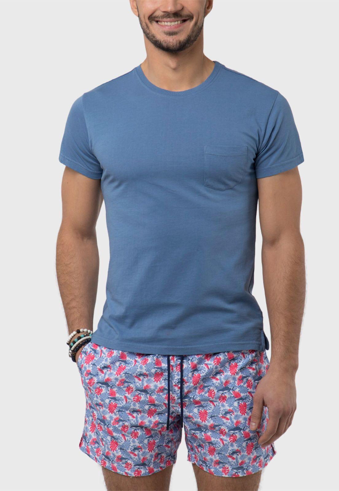 Polera Cuello Redondo Manga Corta-0