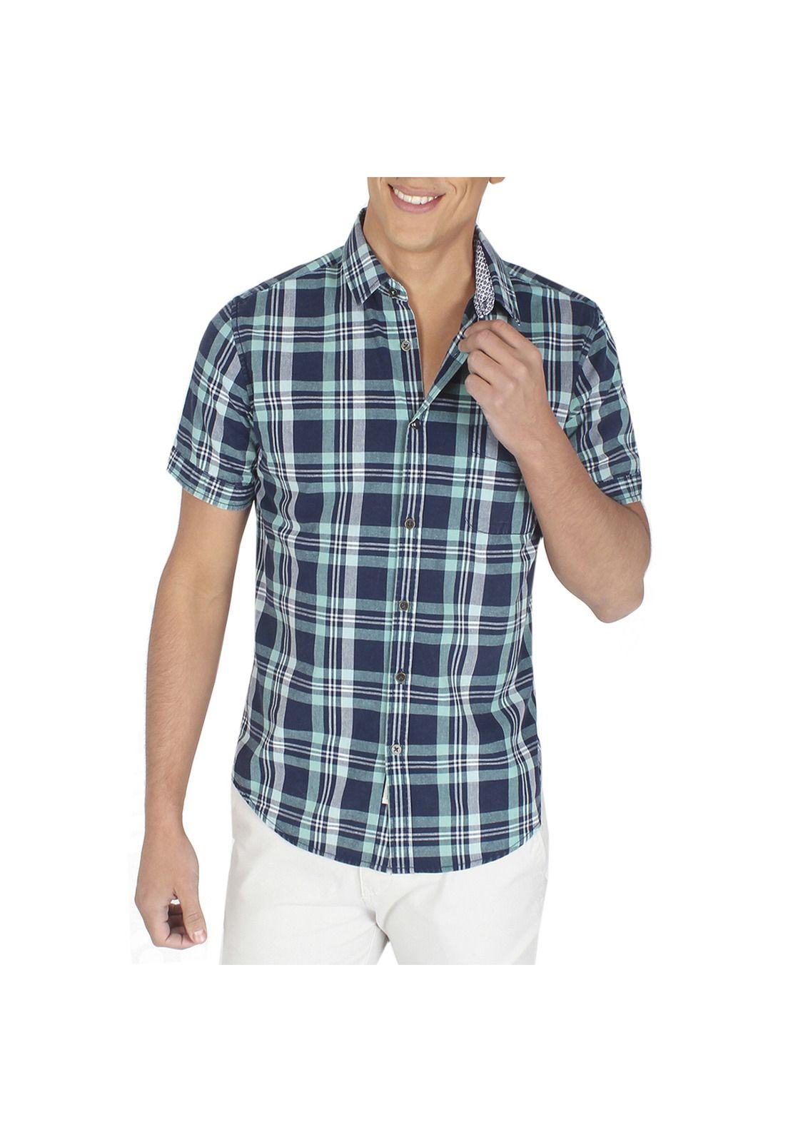 Camisa Escocesa M/C-0