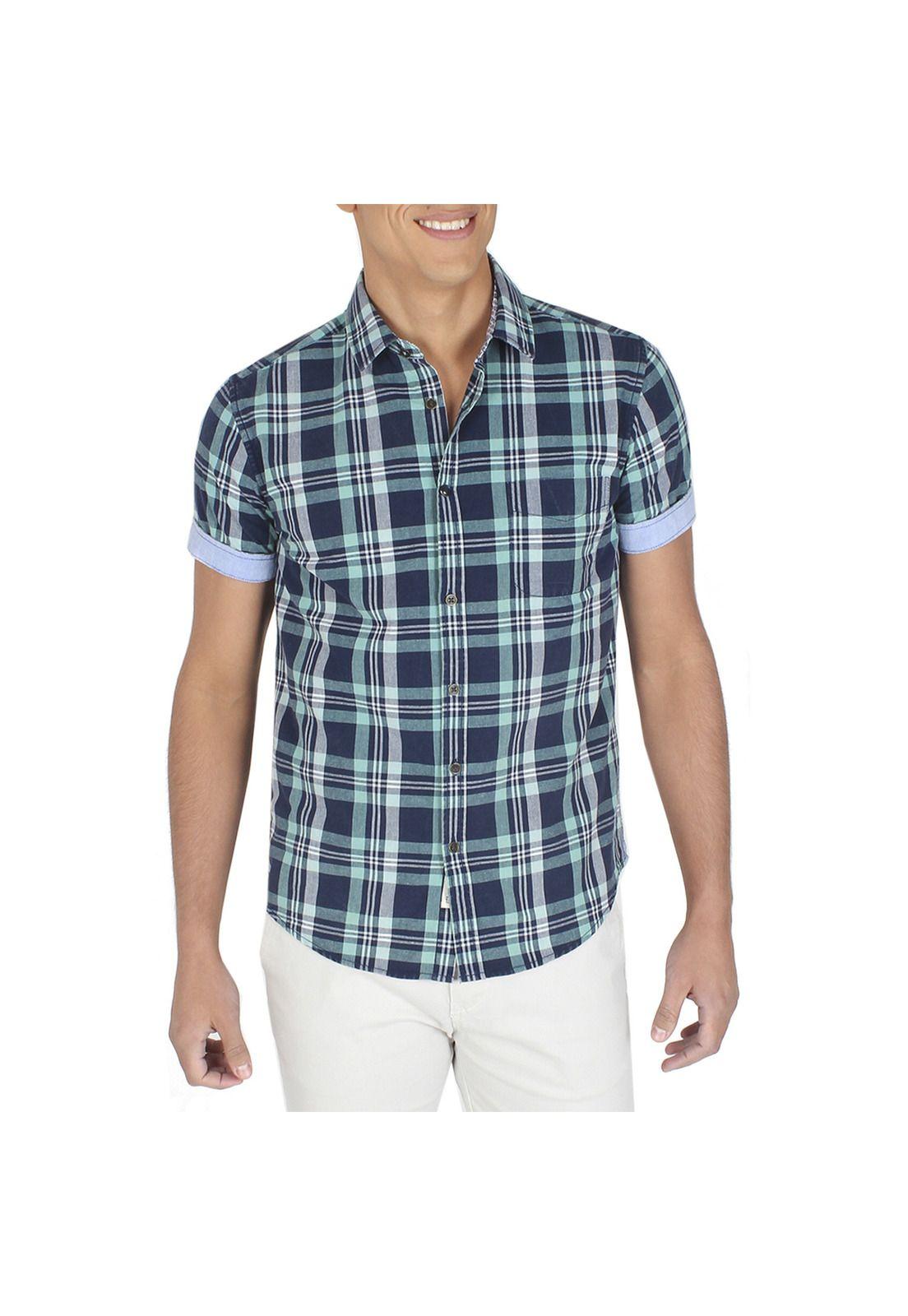 Camisa Escocesa M/C-1