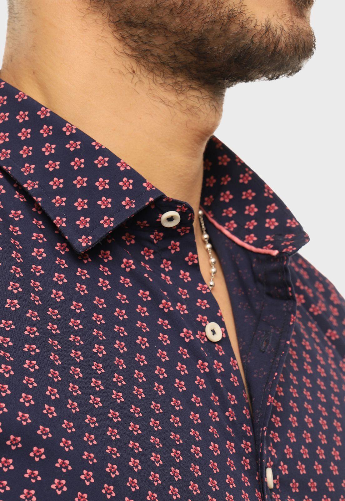 Camisa Casual Print Flores Arrow-2