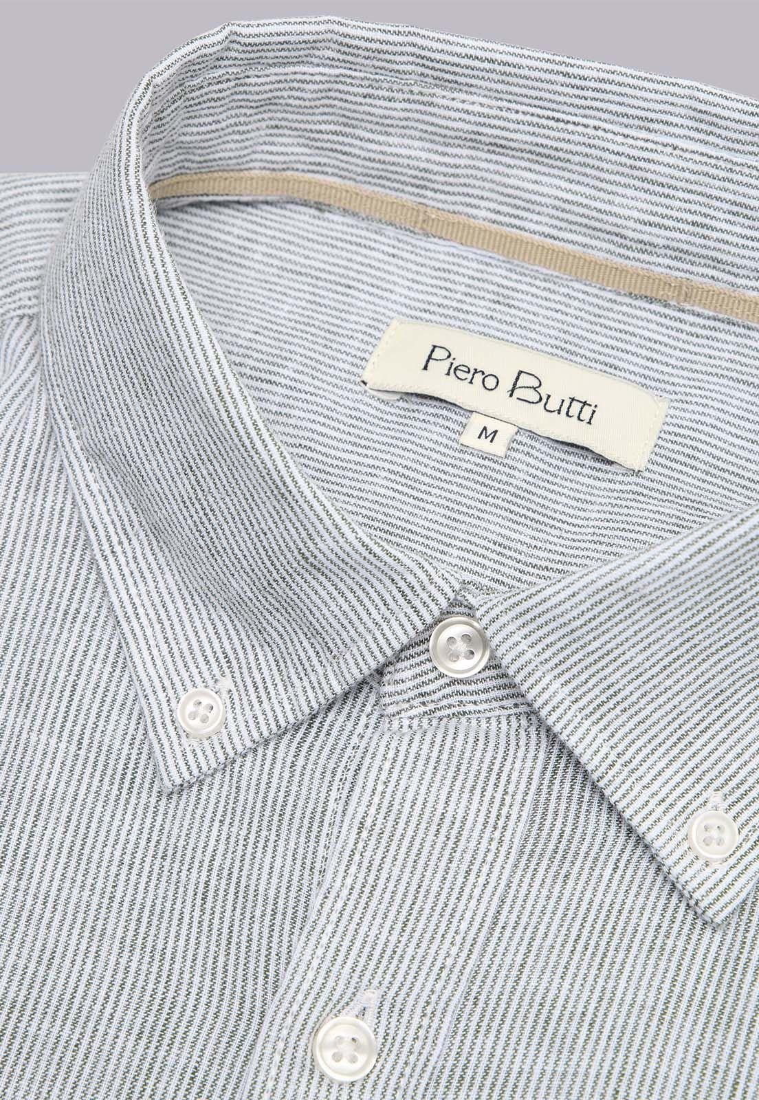 Camisa Lino Algodón Piero Butti PBCVF21VE-4