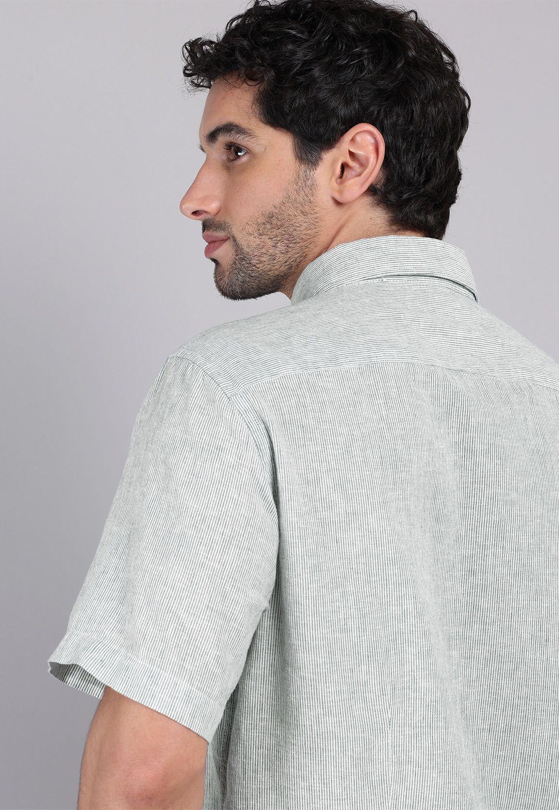 Camisa Lino Algodón Piero Butti PBCVF21VE-5