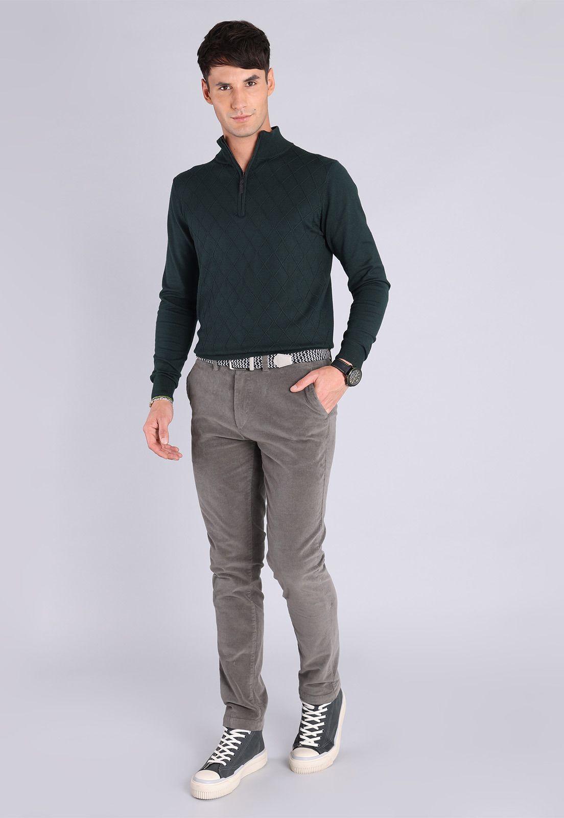Pantalón Cotelé Spandex Arrow PA2701WGR-3