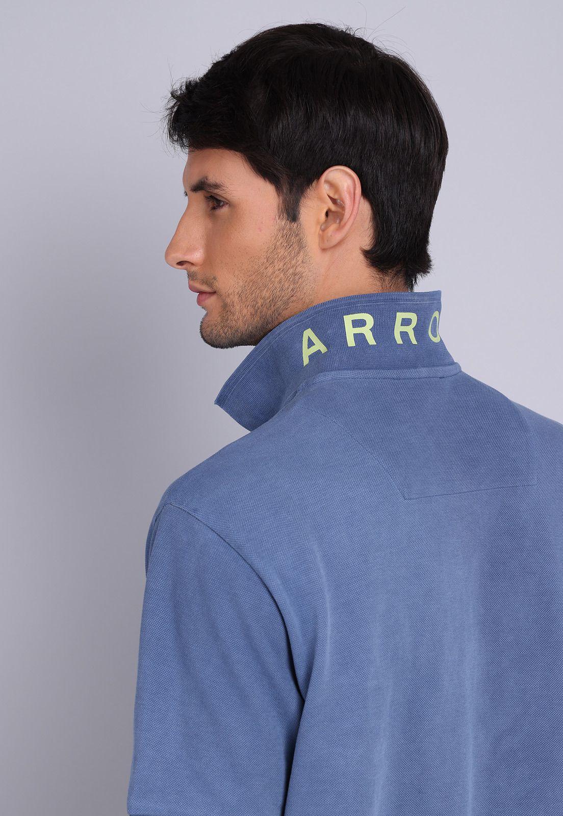 Polera Pique Stone Wash Arrow PO3076SDE-2