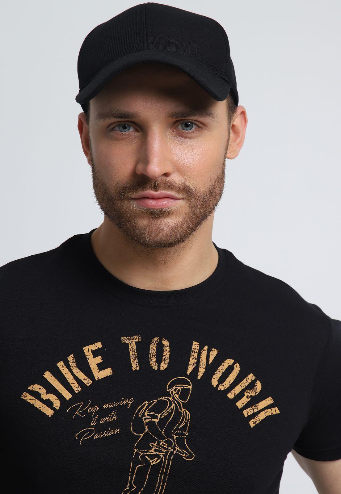 Polera Manga Corta Slim Fit Estampada Arrow-1