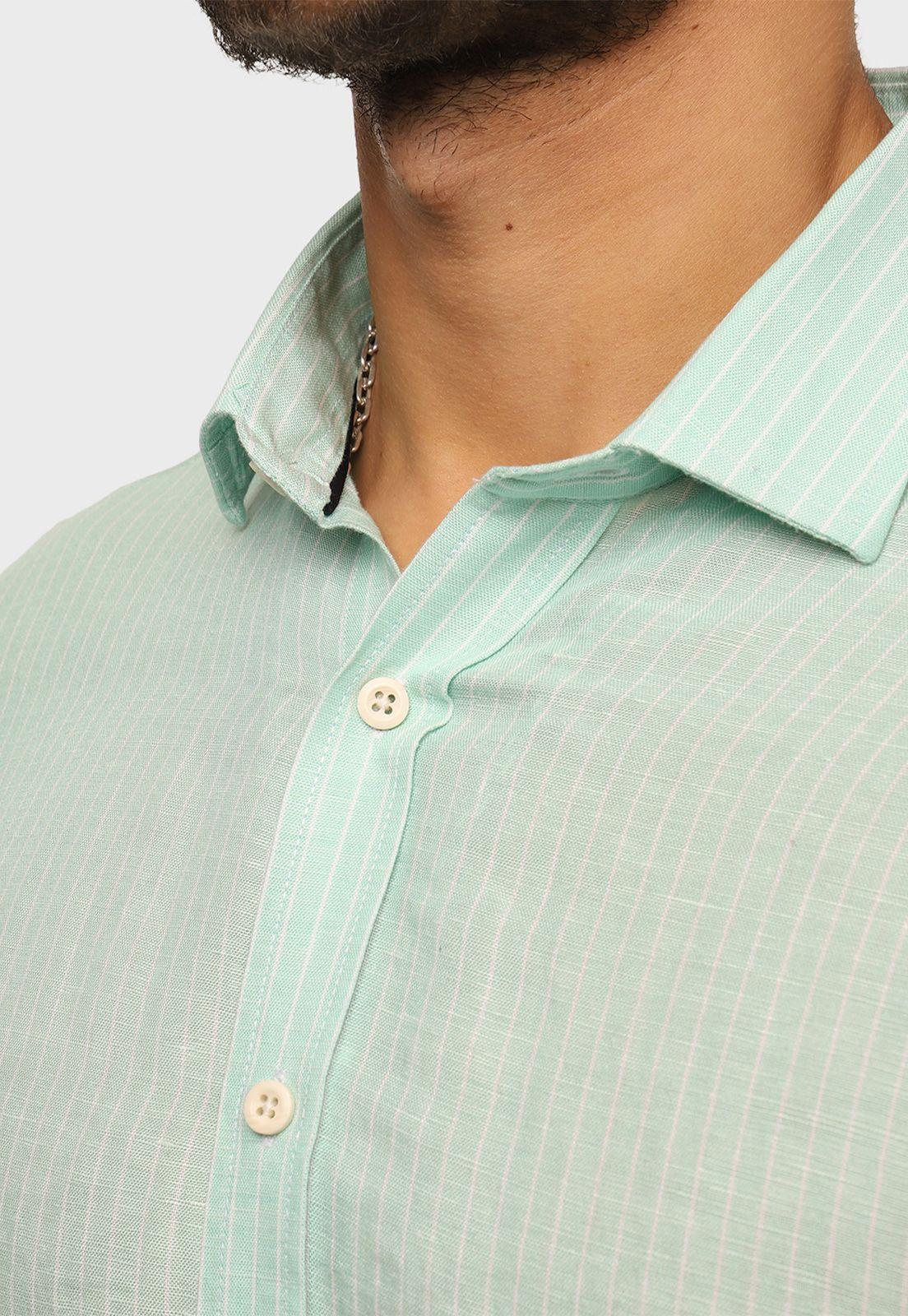 Camisa Casual Lino A Rayas Arrow-2