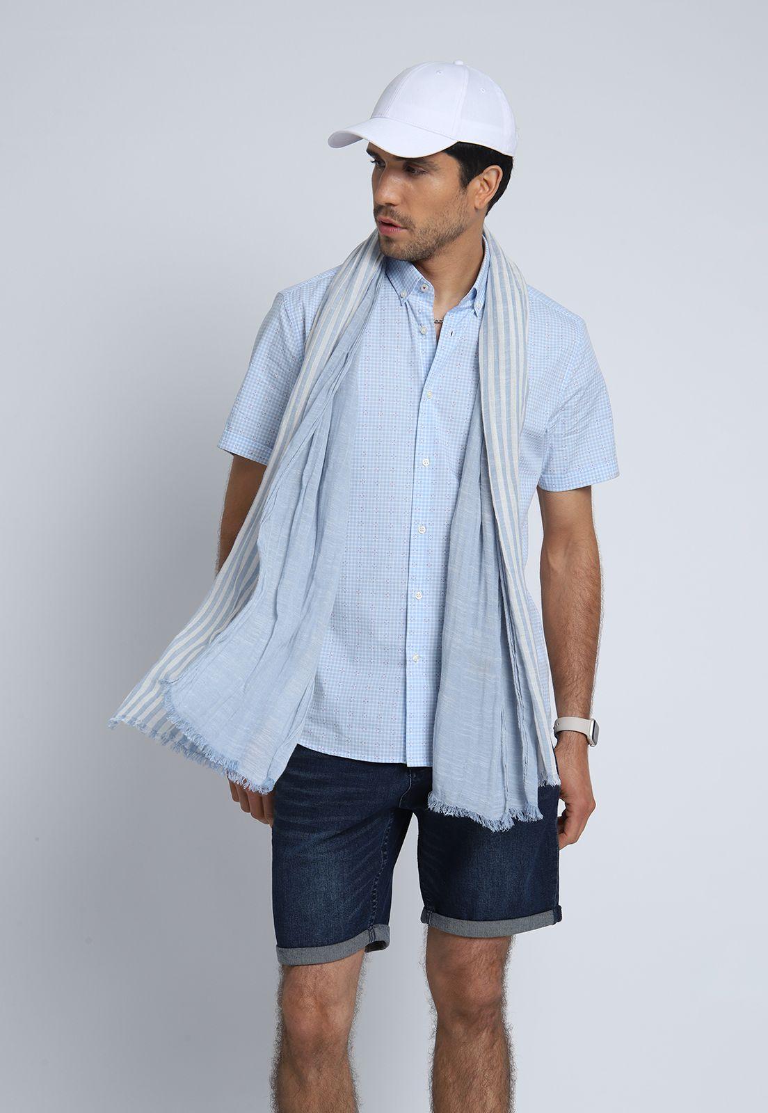 Camisa Print Cuadros Arrow-3