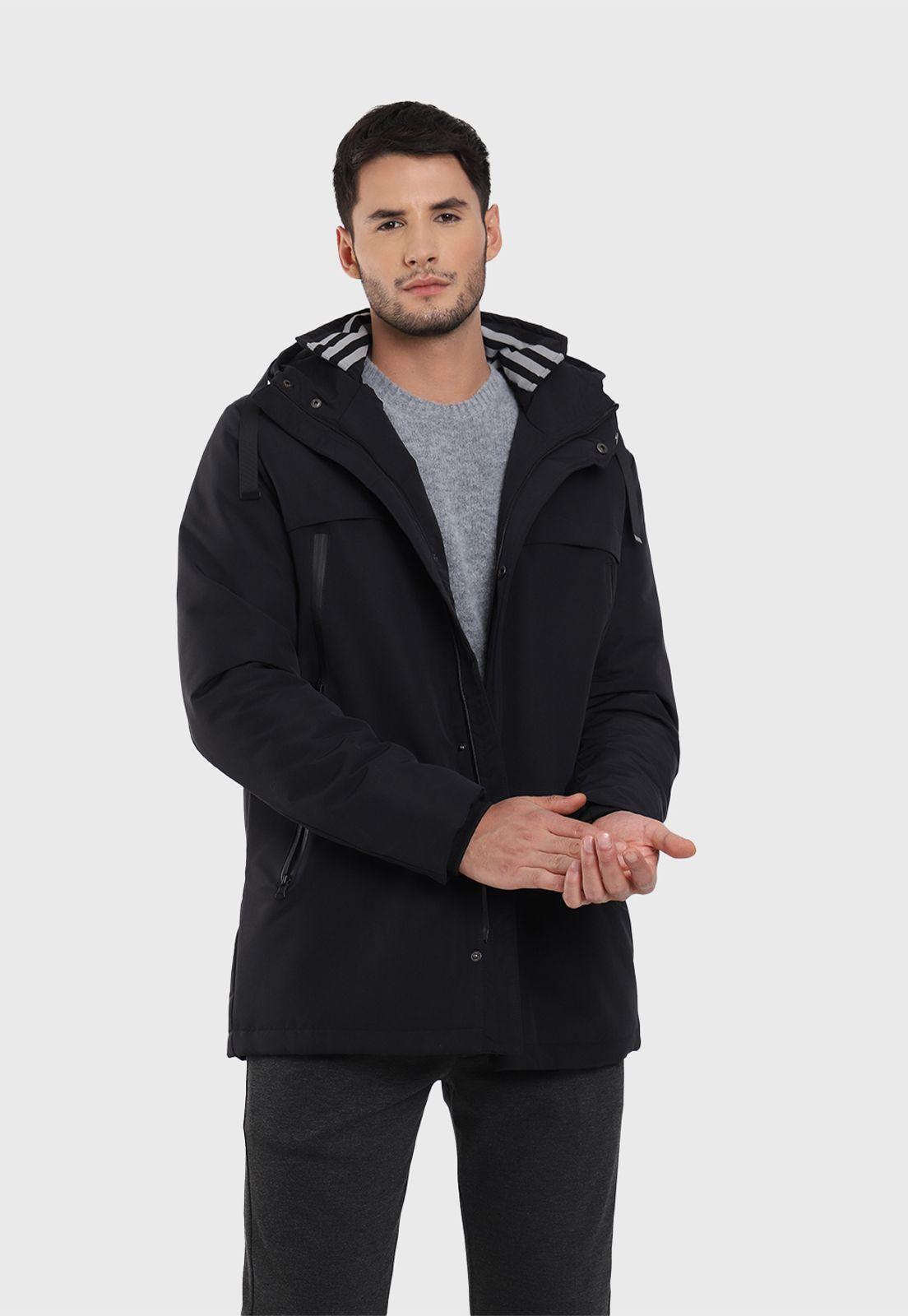 Chaqueta Larga Con Capucha Arrow-1