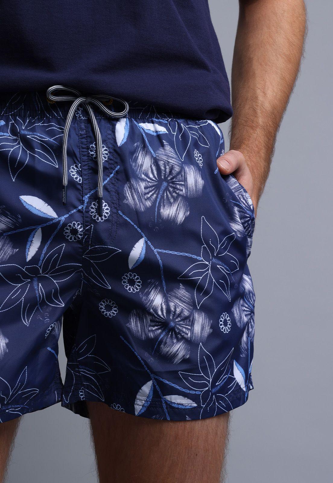 Short De Baño Flores Arrow-2