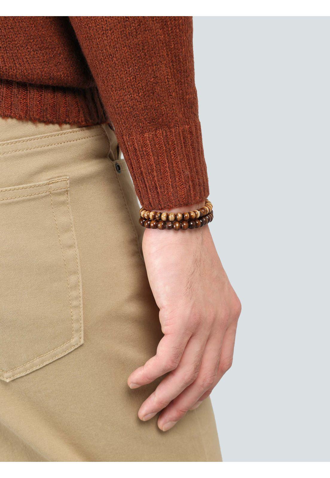 Sweater Cuello Alto Regular Fit Terracota Arrow-4