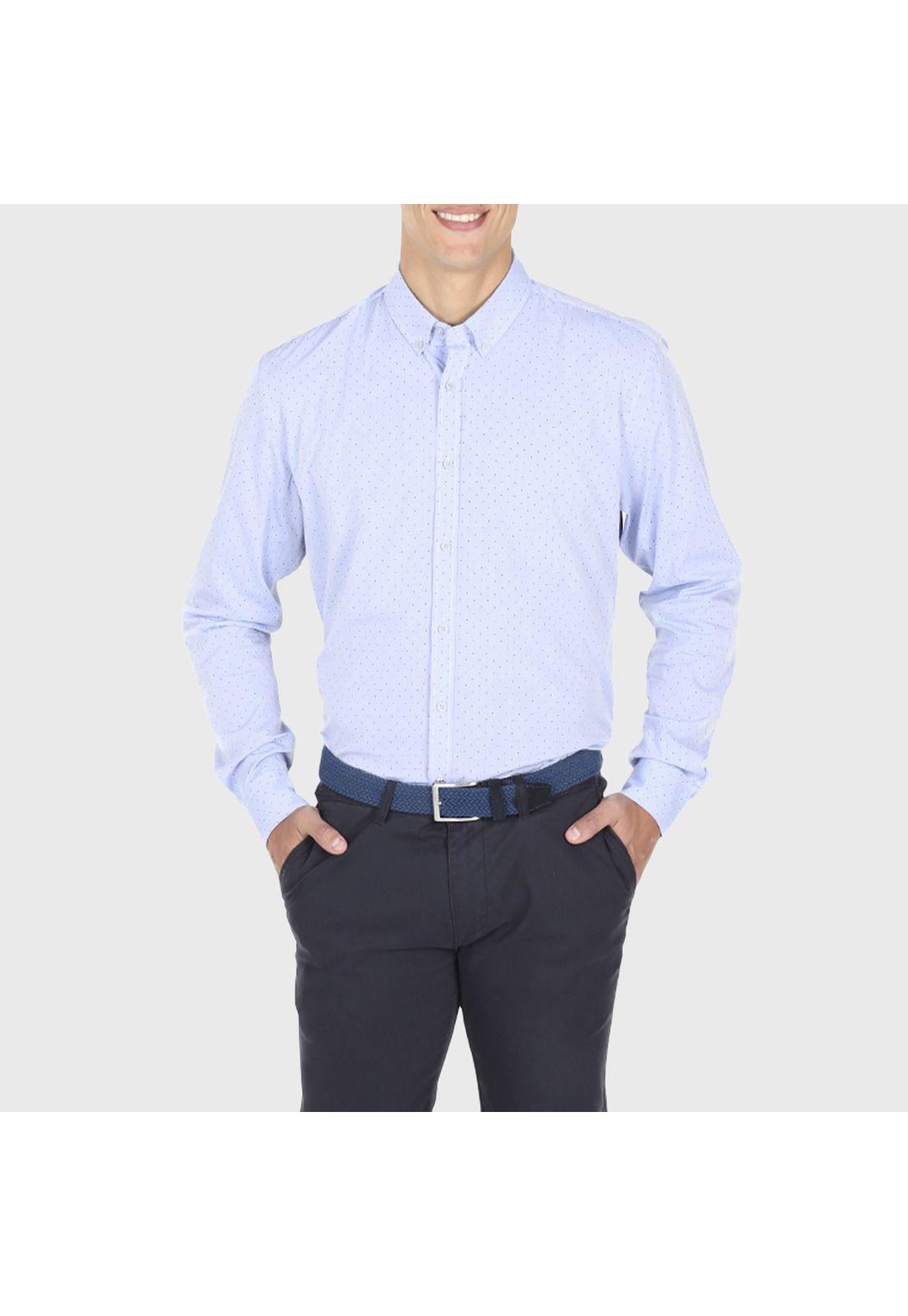 Camisa Print Manga Larga-0
