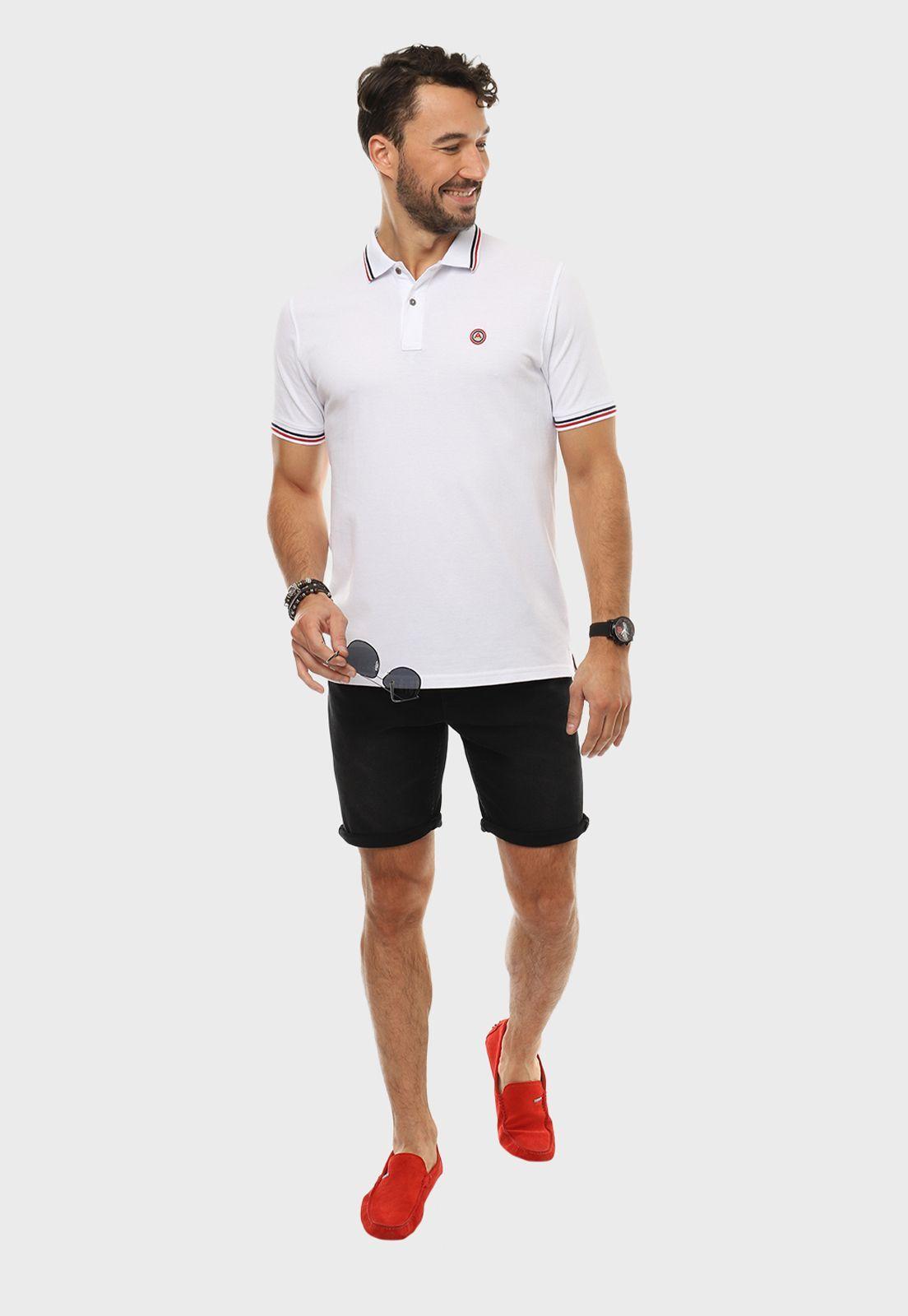 Polera Piqué Manga Corta Arrow-3