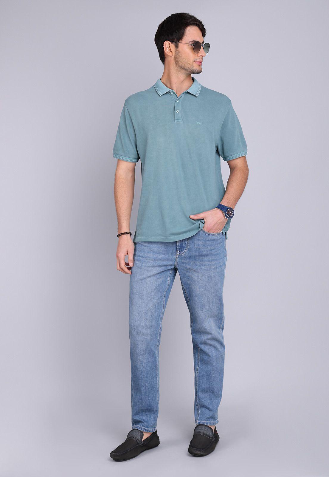 Polera Pique Stone Wash Arrow PO3076SAQ-3