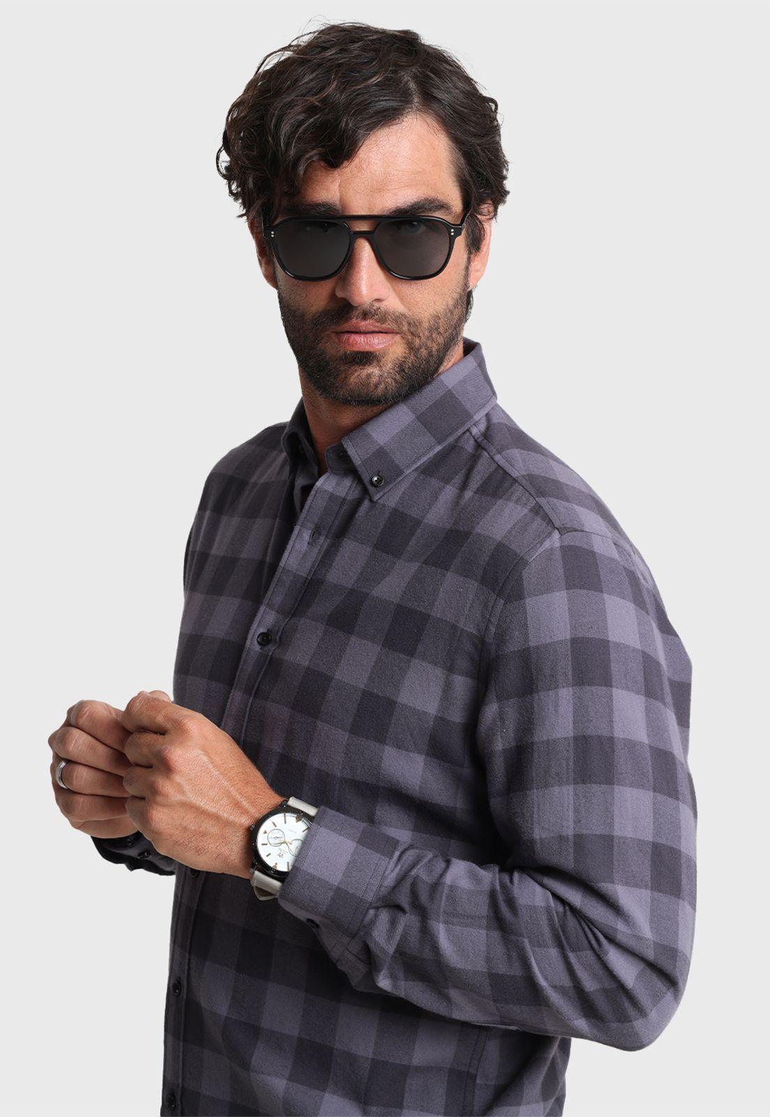 Camisa Cuadros Manga Larga Arrow-2