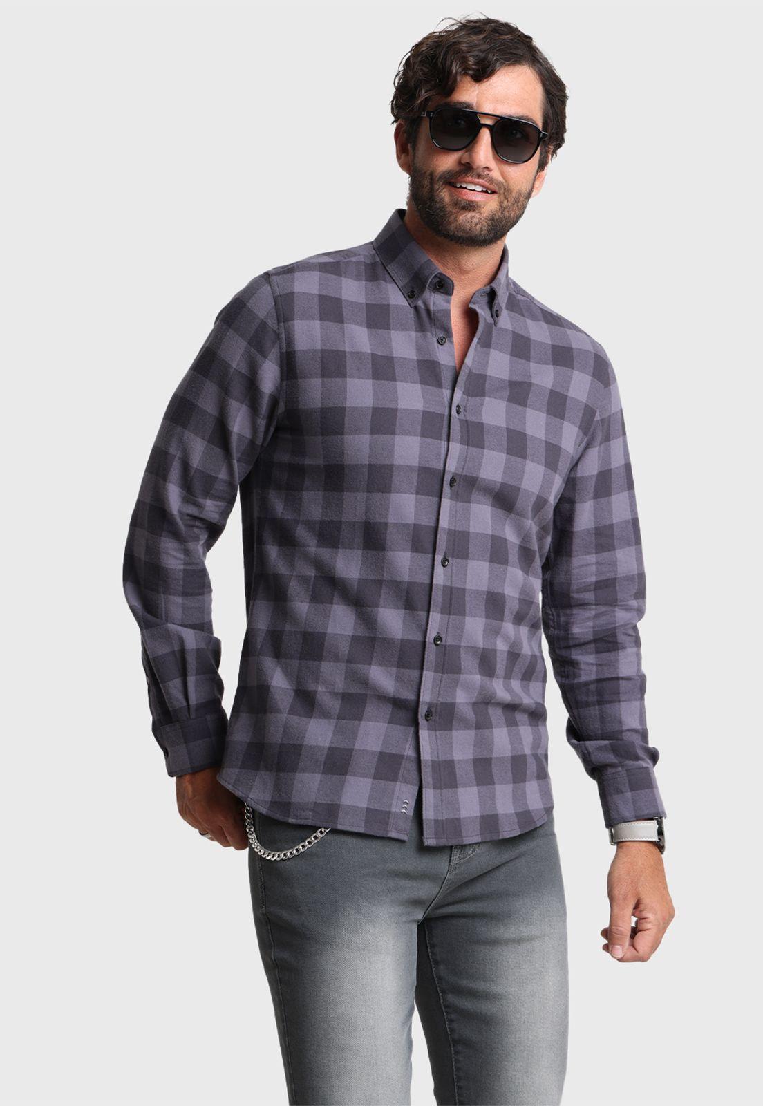 Camisa Cuadros Manga Larga Arrow-1