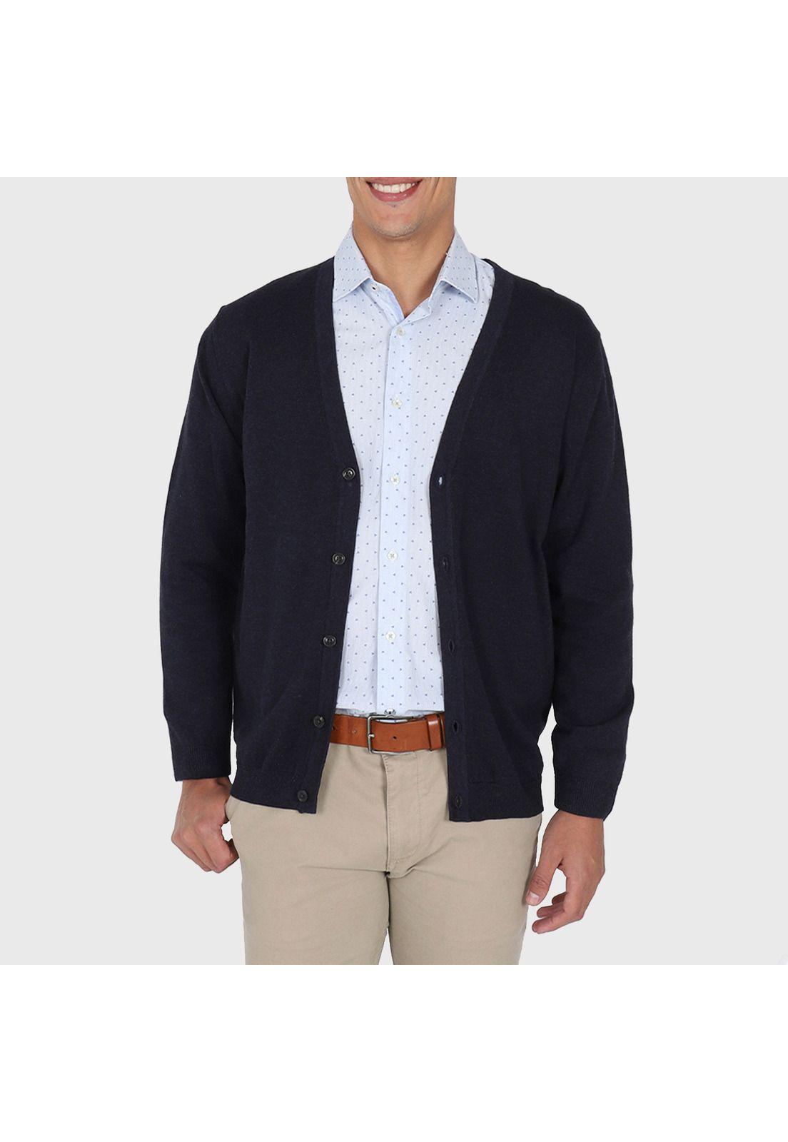 Cardigan Básico Cotton Merino-2