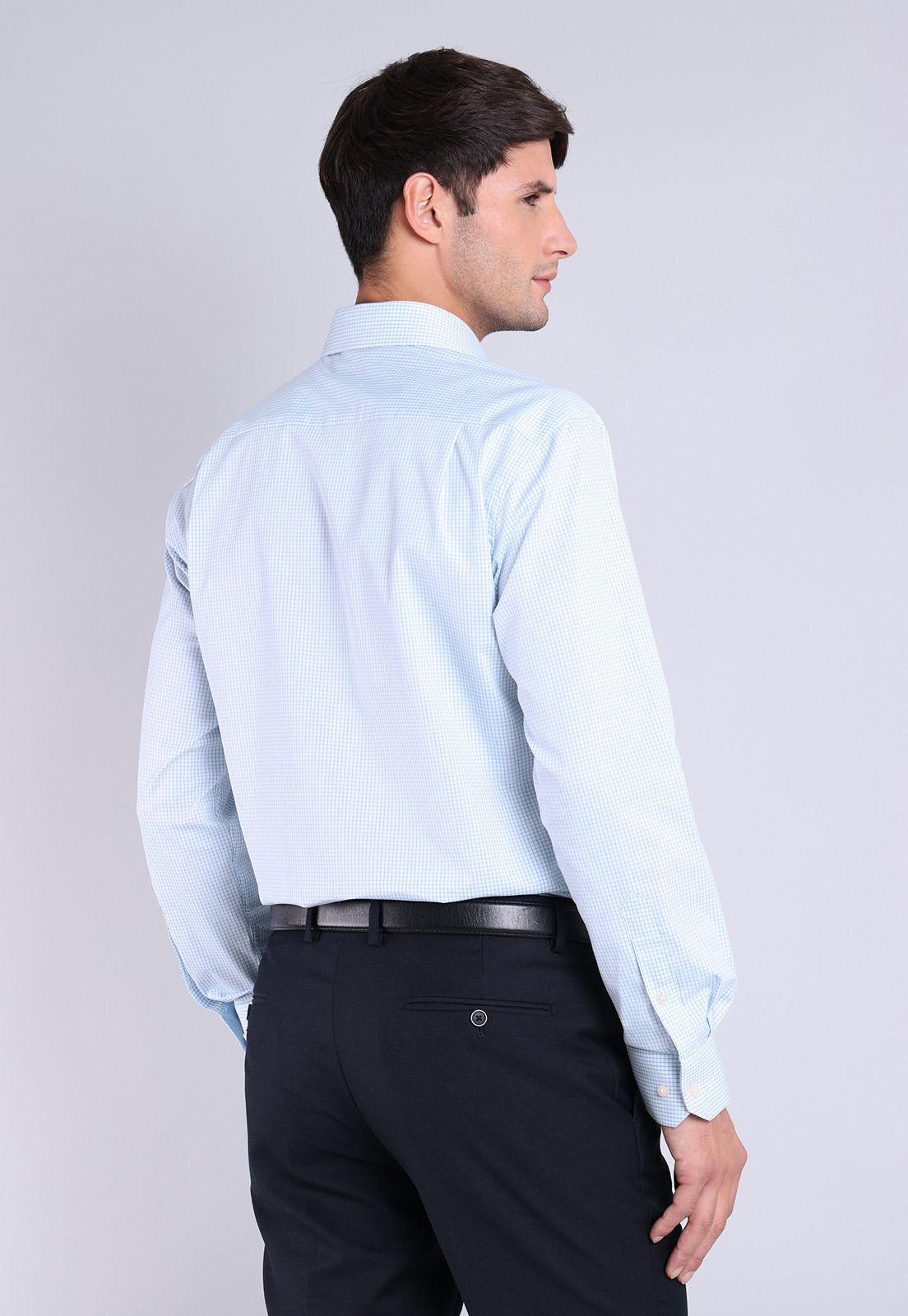 Camisa Formal Spandex Cuadros Arrow-2