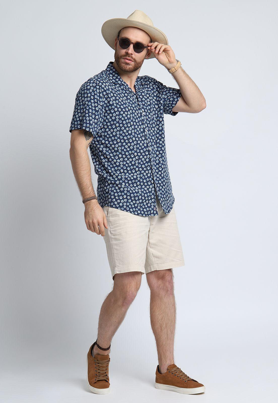 Camisa Viscosa Floreada Arrow-4