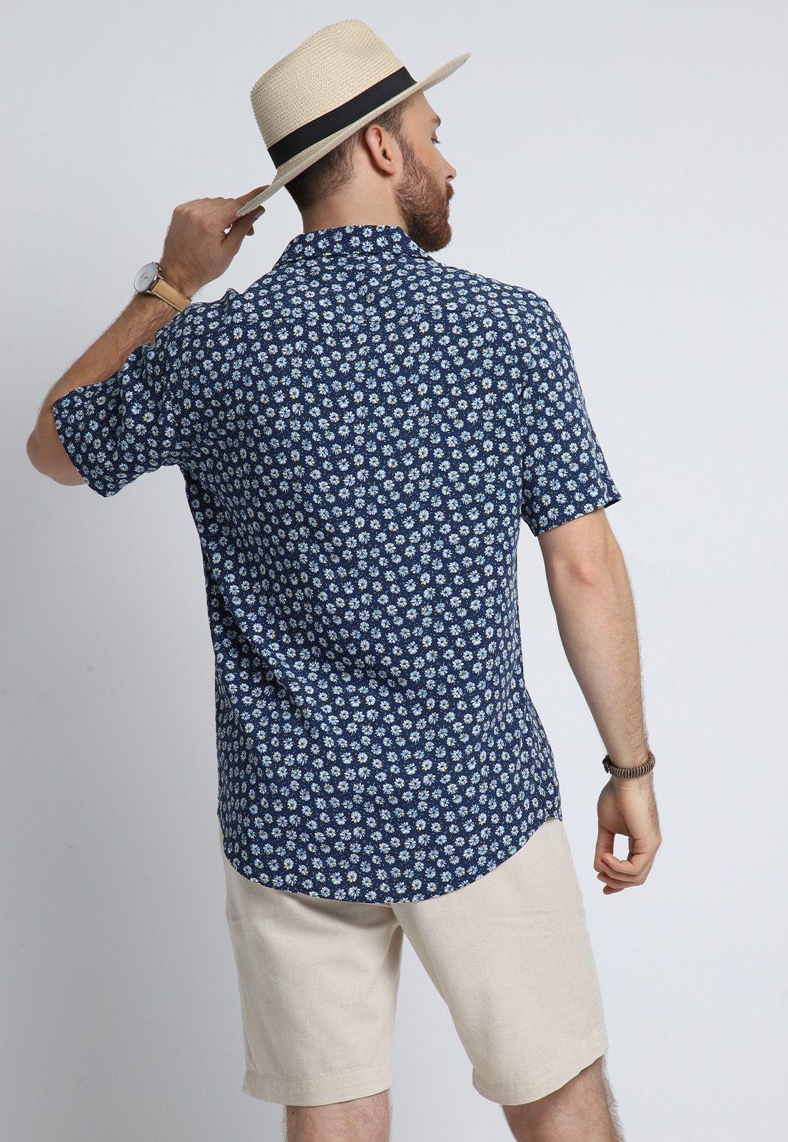 Camisa Viscosa Floreada Arrow-3