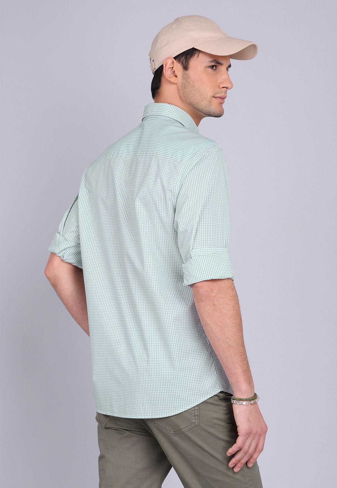 Camisa Cuadros Manga Larga Arrow CM3003SVE-3