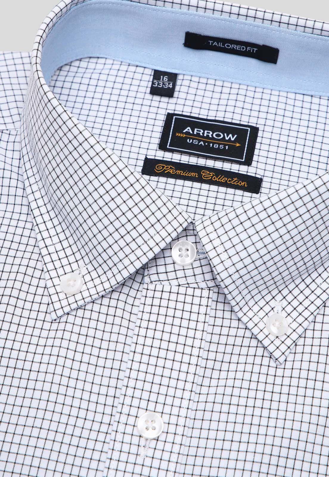 Camisa Formal Cuadros Arrow-1