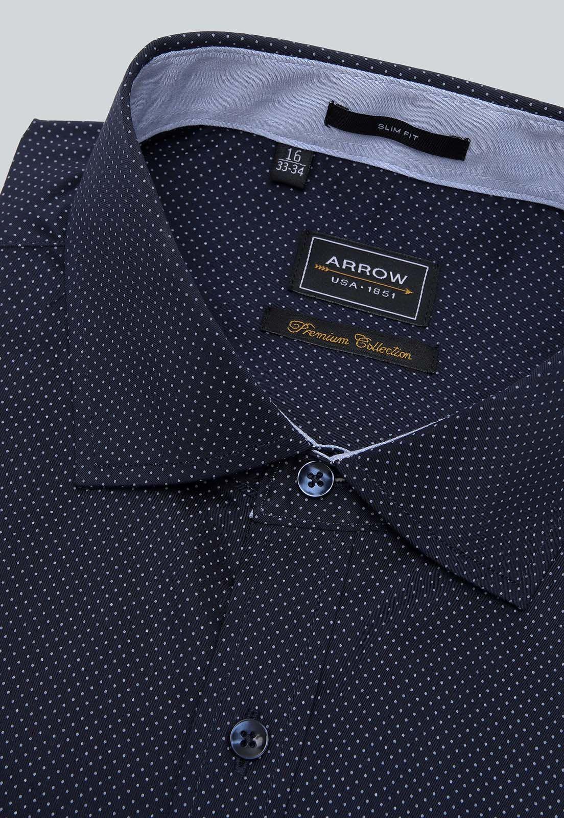 Camisa Formal Print Spandex Arrow ARM0310AZ-1