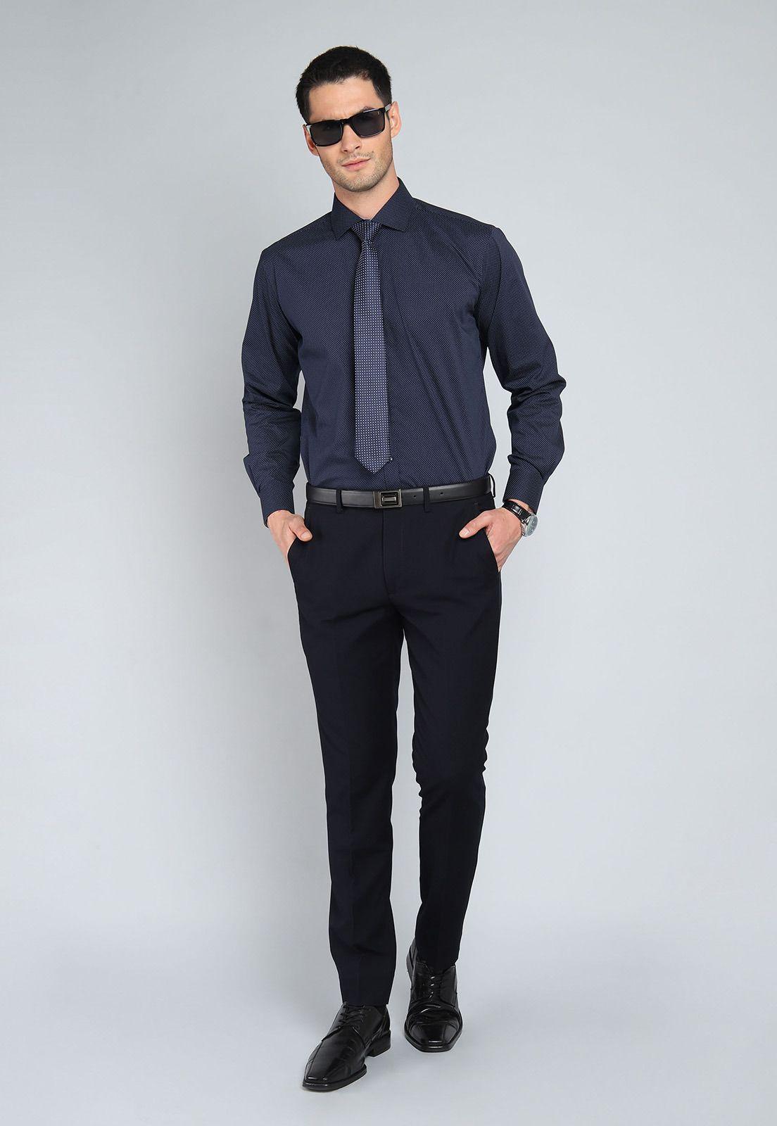 Camisa Formal Print Spandex Arrow ARM0310AZ-4