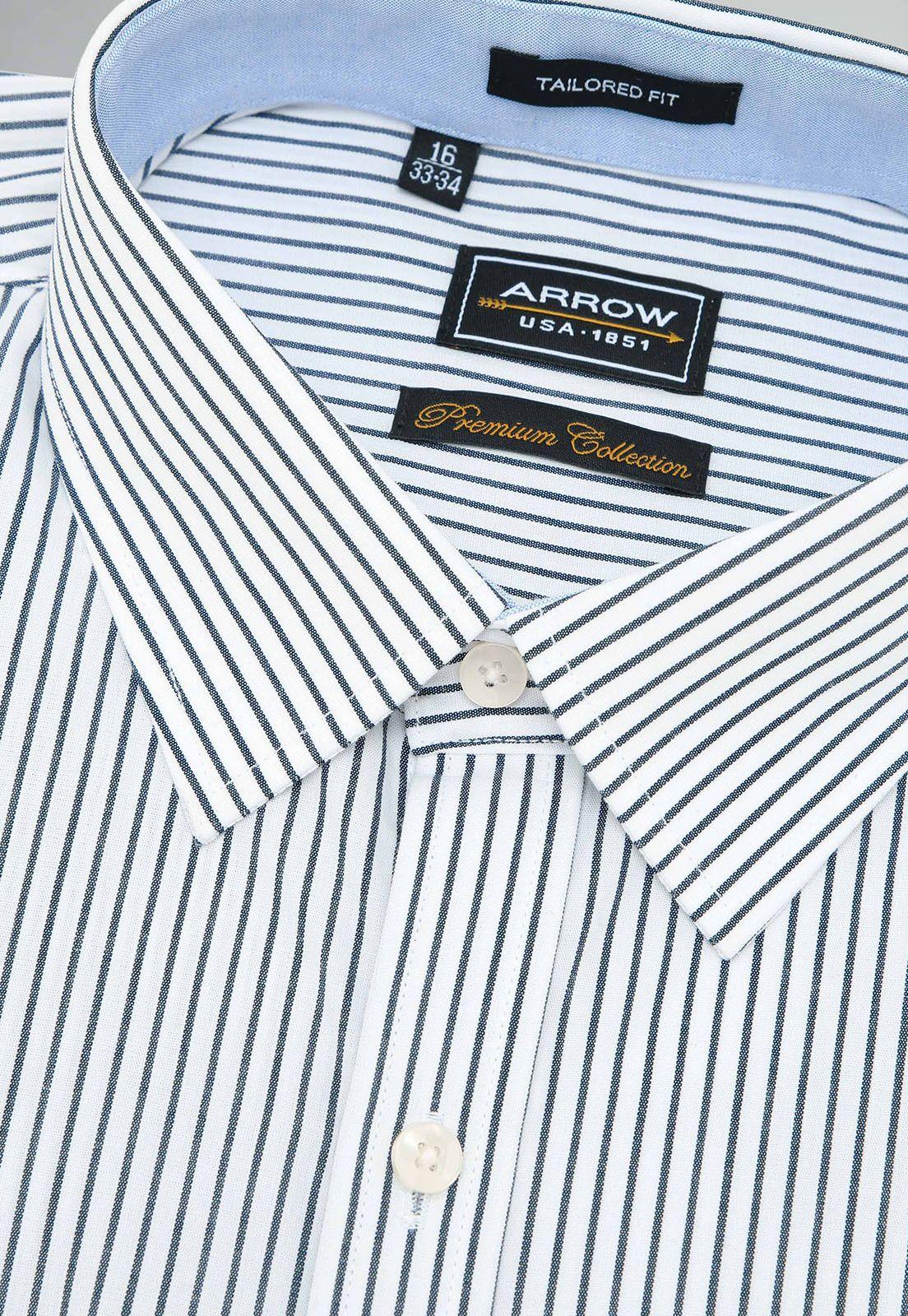 Camisa Formal A Rayas Arrow ARM0327AZ-1
