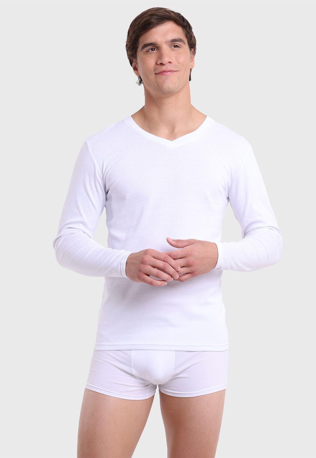 Camiseta Bipack Cuello V Arrow CT23205BL-0