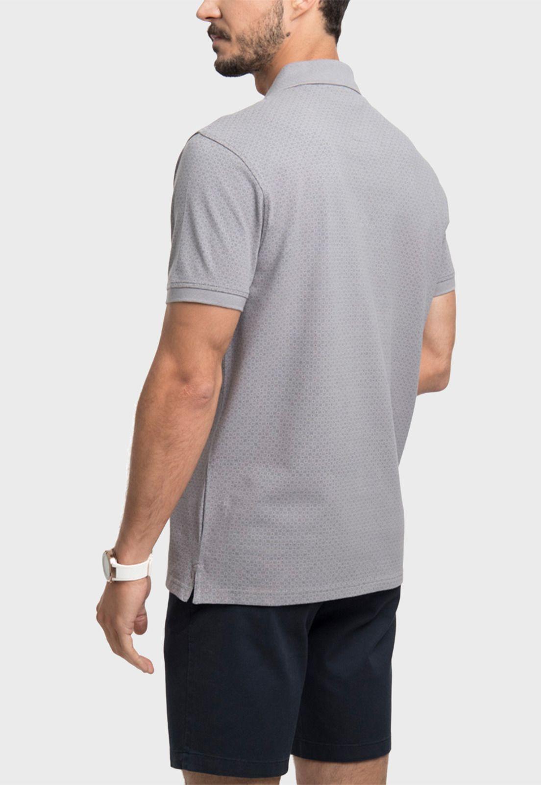 Polera Piqué Print Manga Corta-1