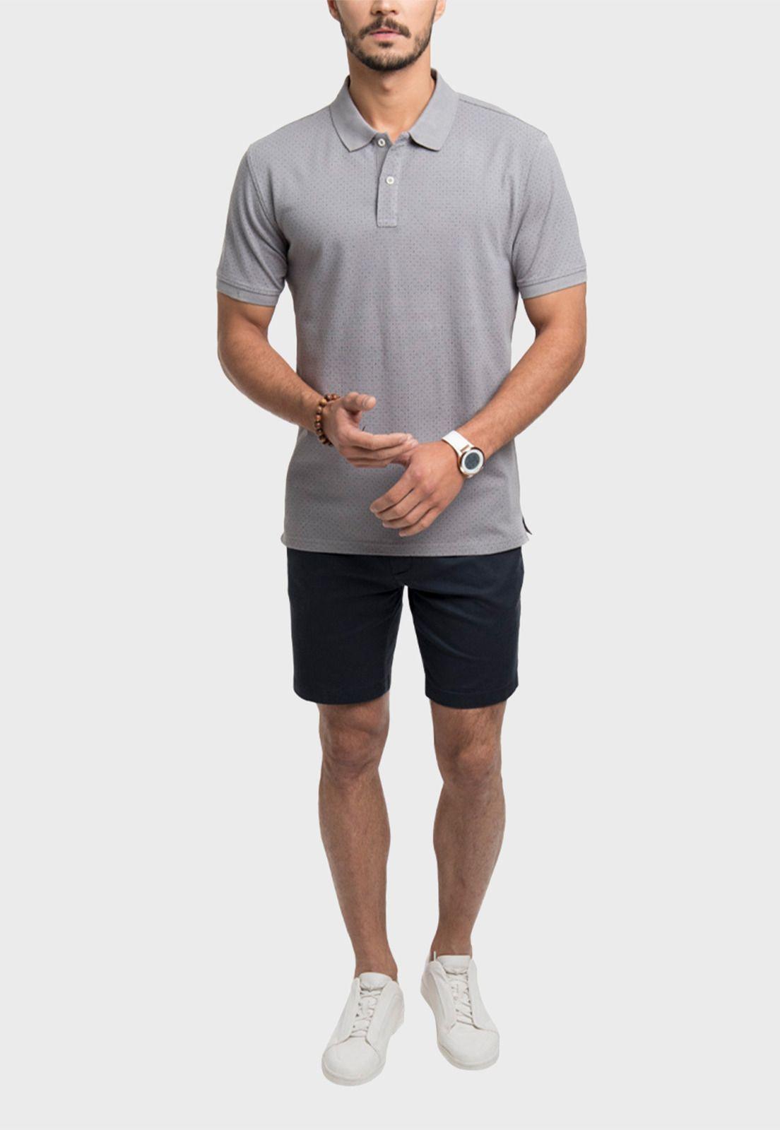 Polera Piqué Print Manga Corta-3