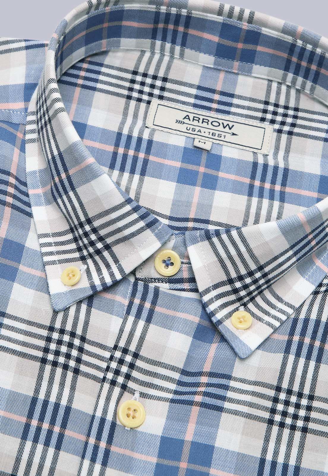 Camisa Escocesa Manga Larga Arrow CM3020SMU-4