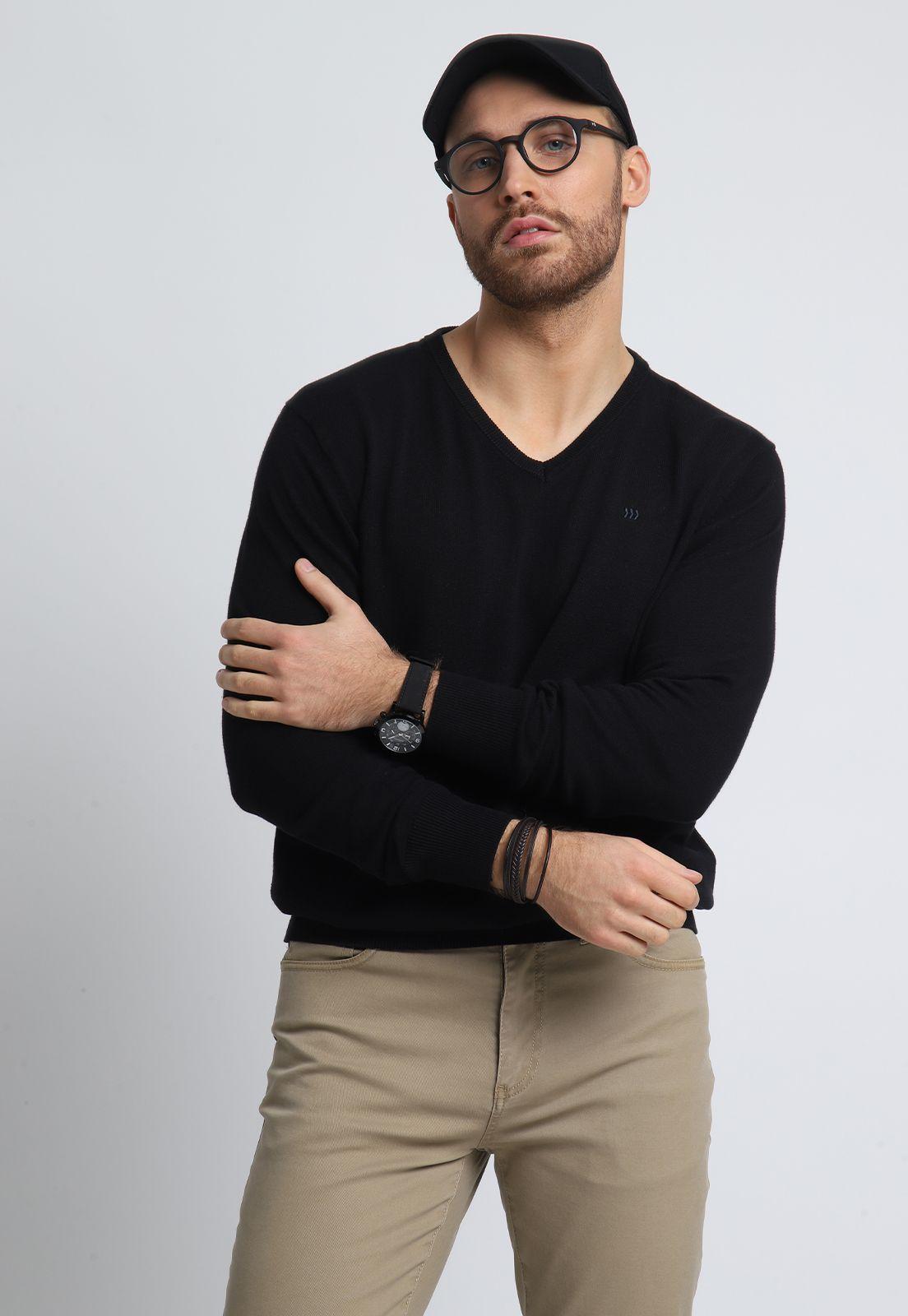 Sweater Cuello En V Arrow-0