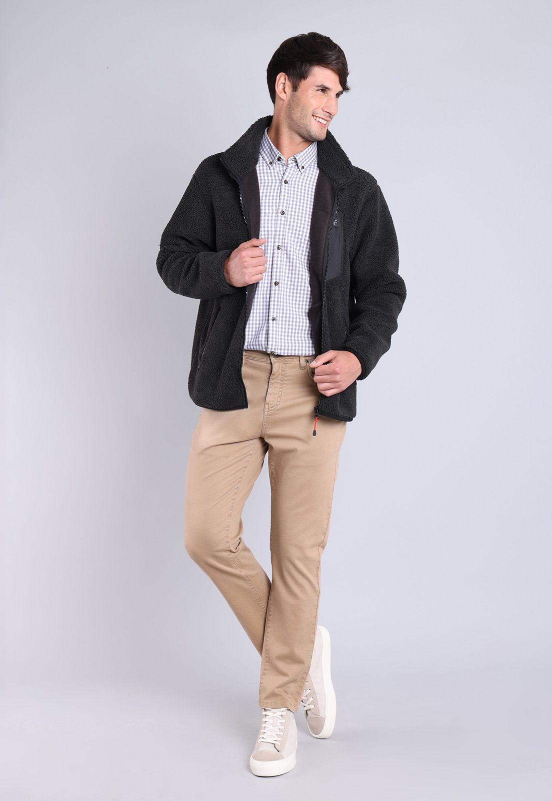 Polerón Sherpa Full Zipper Arrow PL2701WCB-3