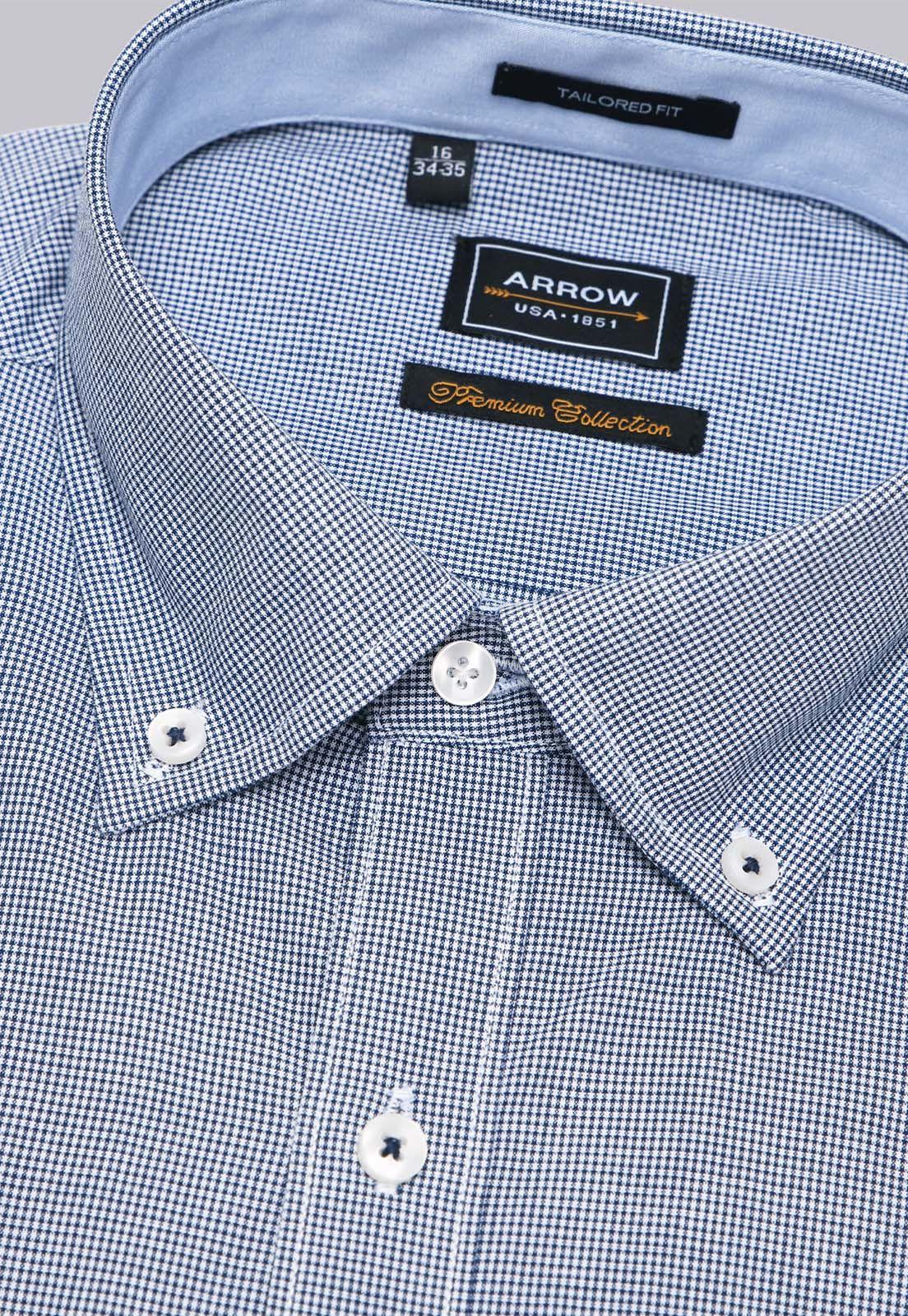 Camisa Formal Cuadros Arrow ARM9044AZ-1