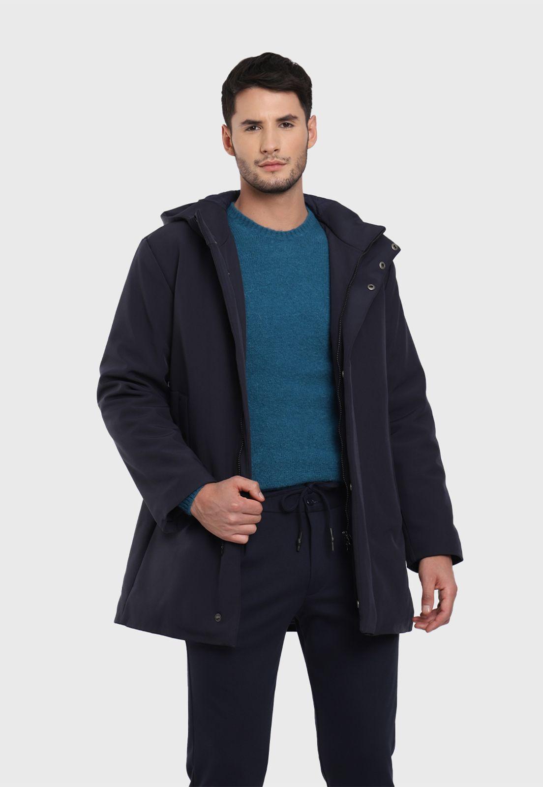 Chaqueta Larga Con Capucha Arrow-1